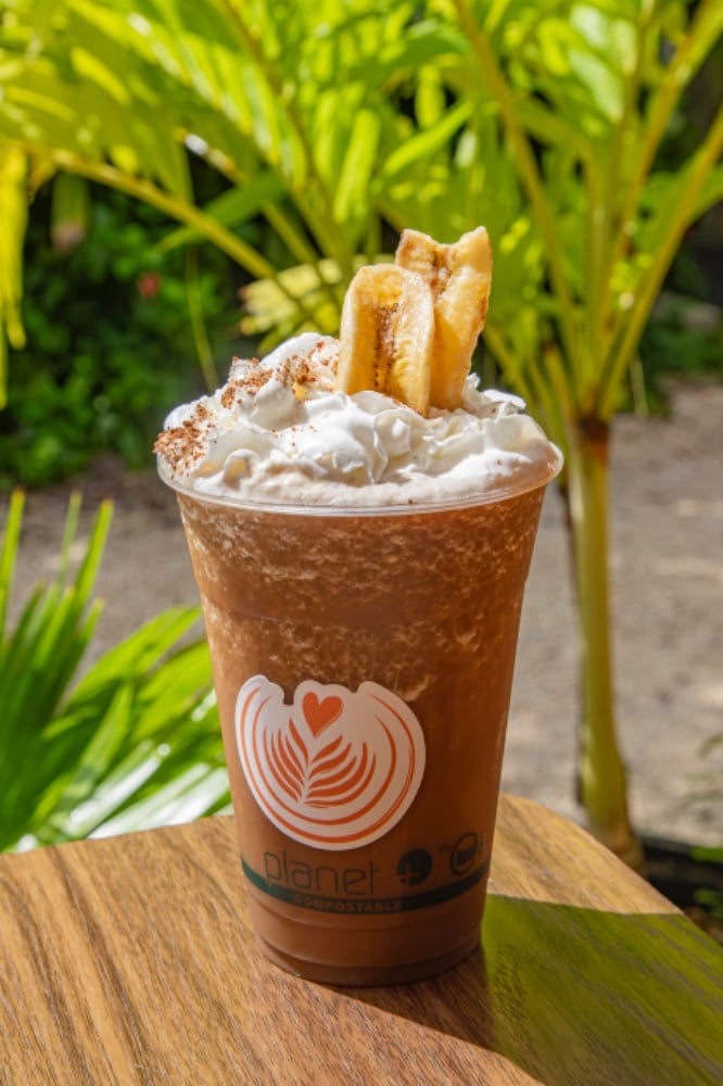 Banana Bread Blended Latte