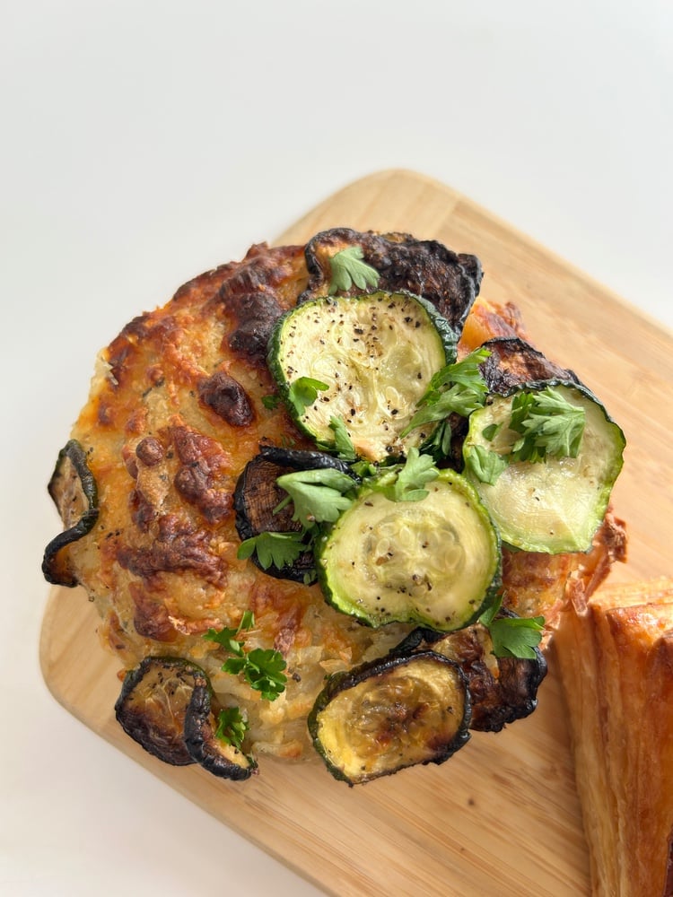 Focaccia - Zucchini Mozzarella (Tues-Sat)