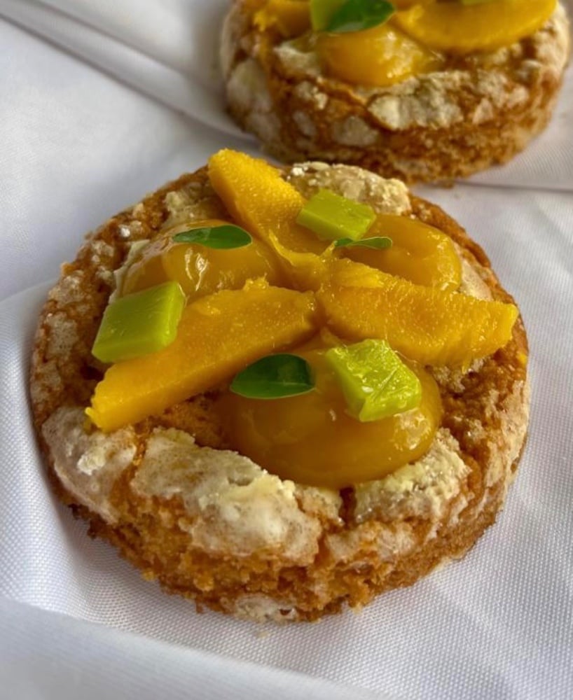 Mango Crinkle Cookie (Tues-Thurs)