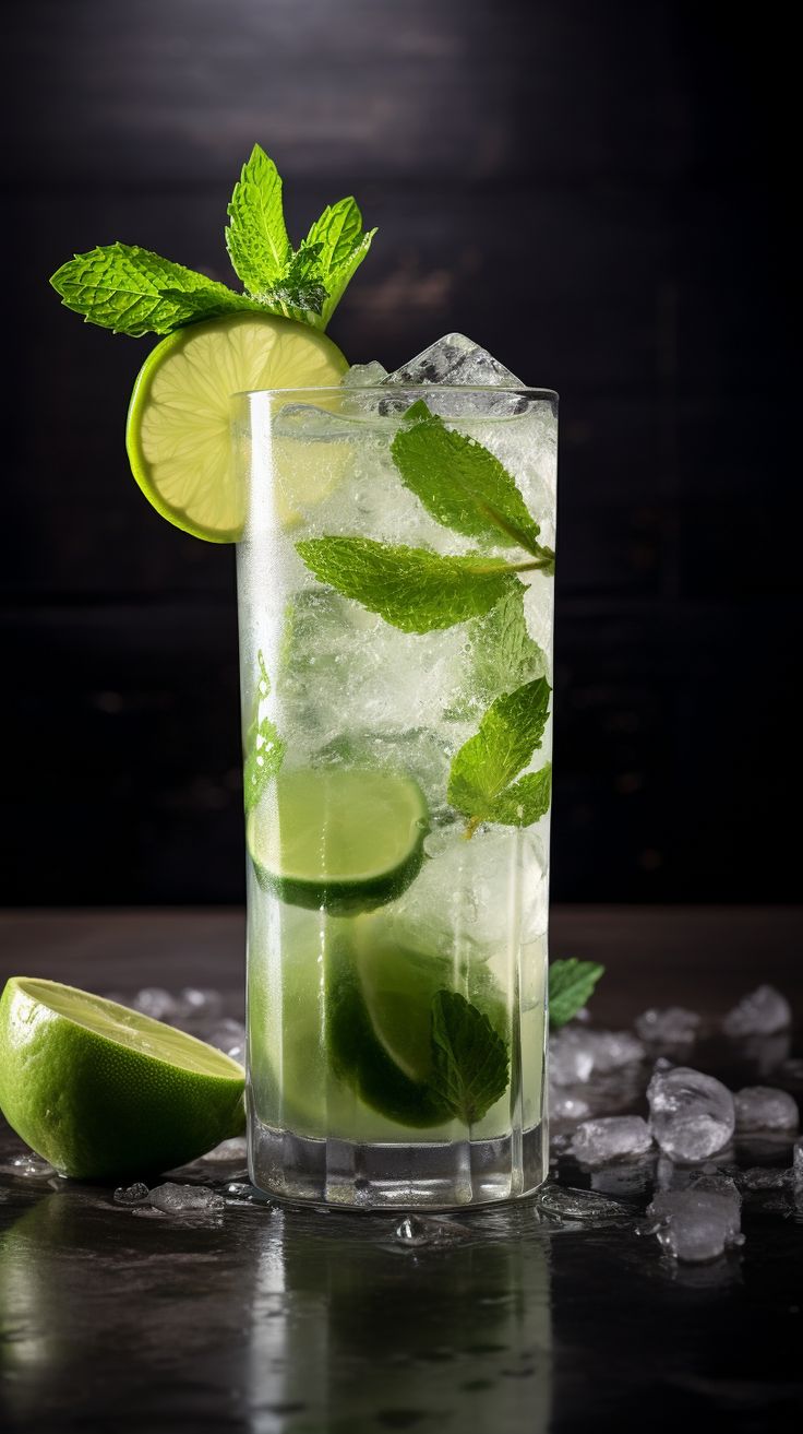 Virgin Mojito with Mint