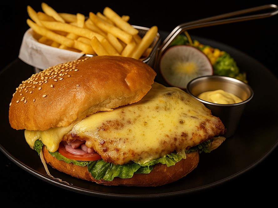Fried Chicken Burger
