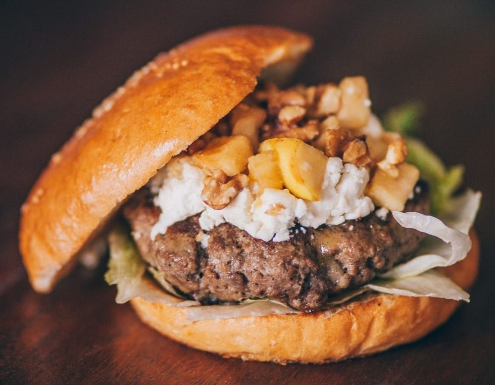 Goat Cheese Burger