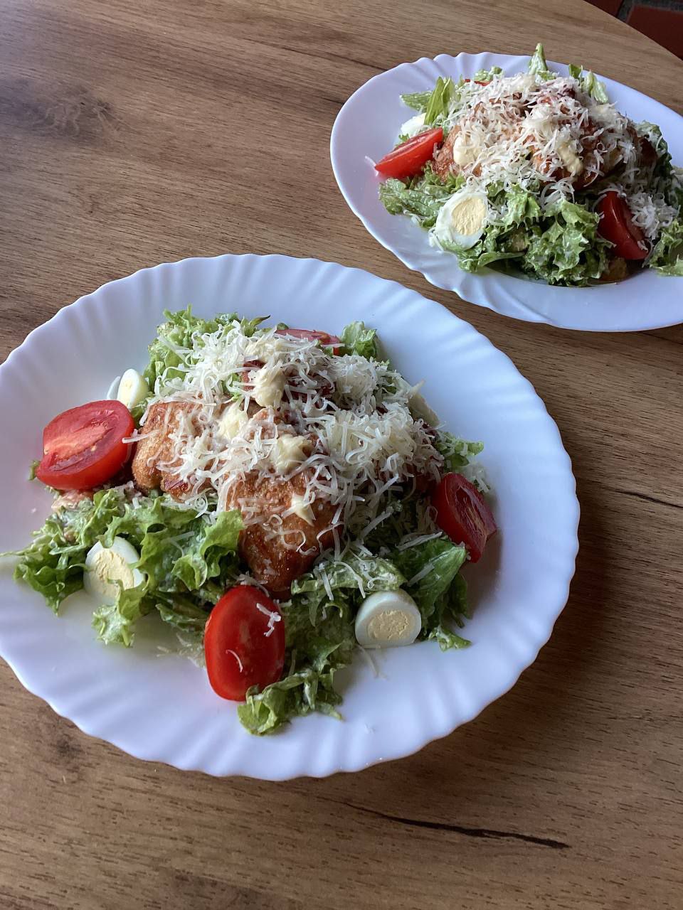 Салат Цезар з куркою