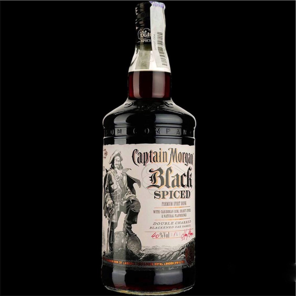 Capitan Morgan black