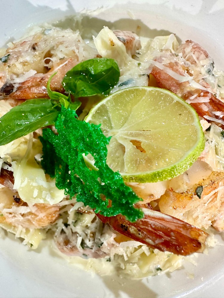 Lemon Salmon & Shrimps Paster