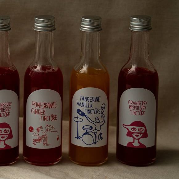 Tangerine-vanilla tincture