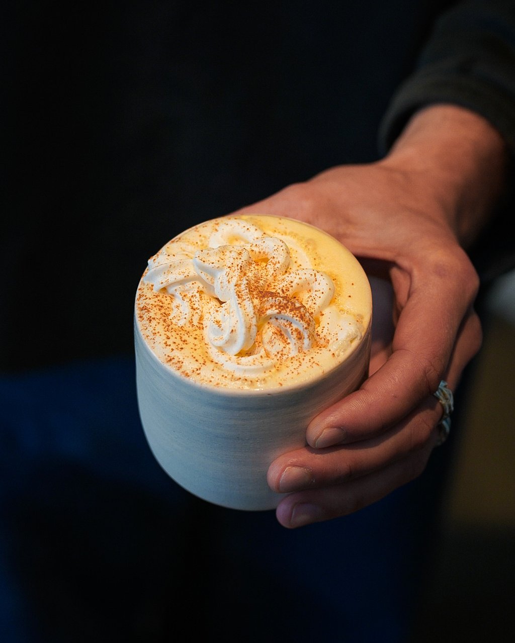 Spicy pumpkin latte