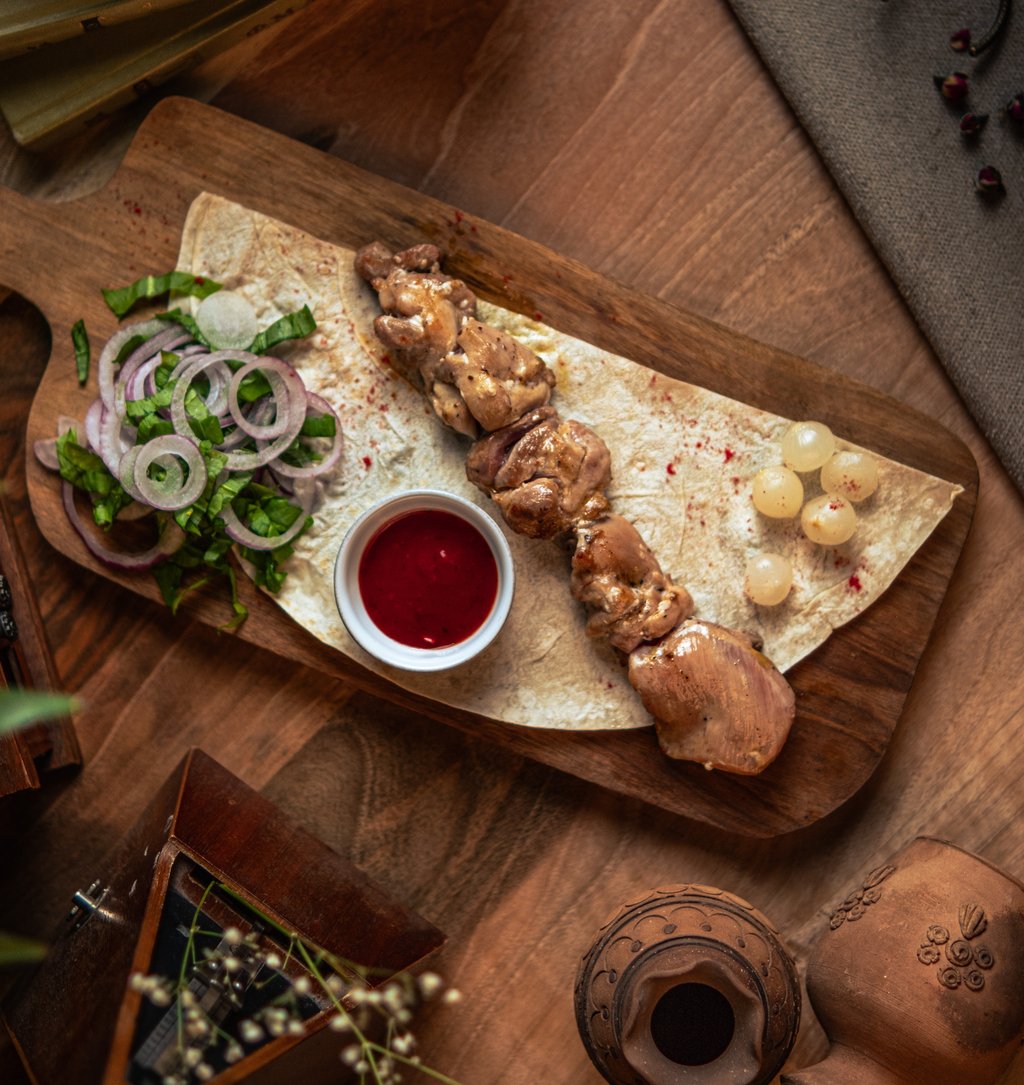 Шашлык из куриного бедра / Chicken Thighs Skewers