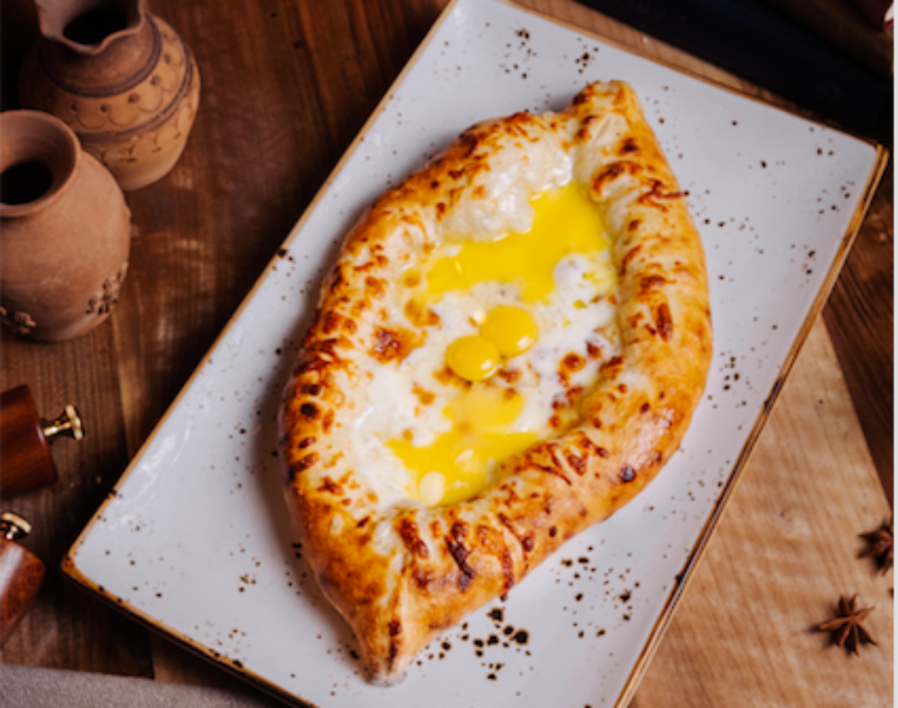 Хачапури по аджарски / Khachapuri in Adjarian style