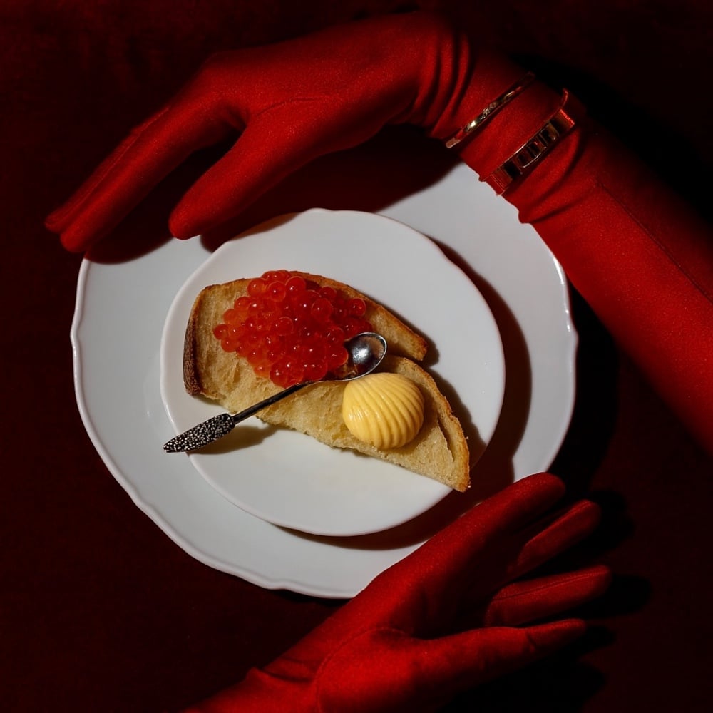 Red Caviar Butterbrot