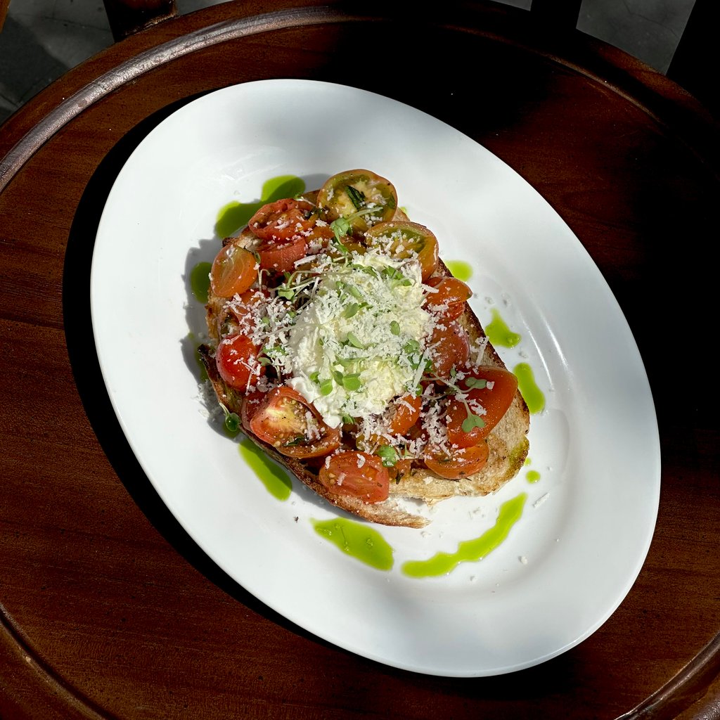 Bruschetta with Burrata