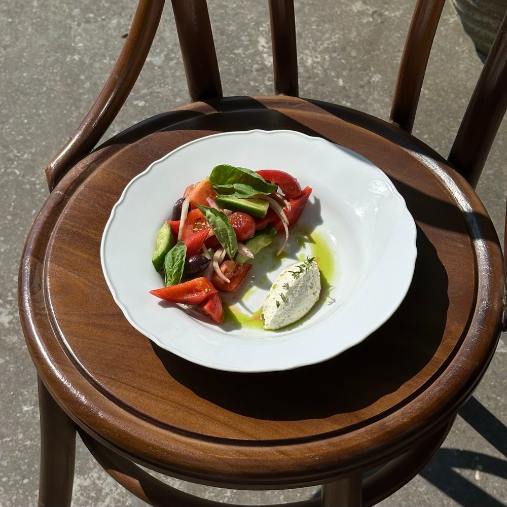 Greek style salad