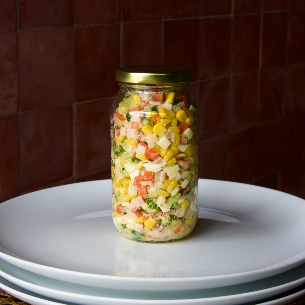 Salad crabstick 400g. by jar