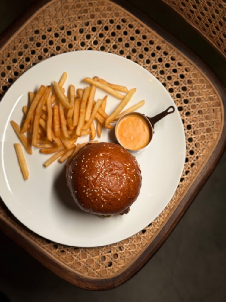 Falafel burger d