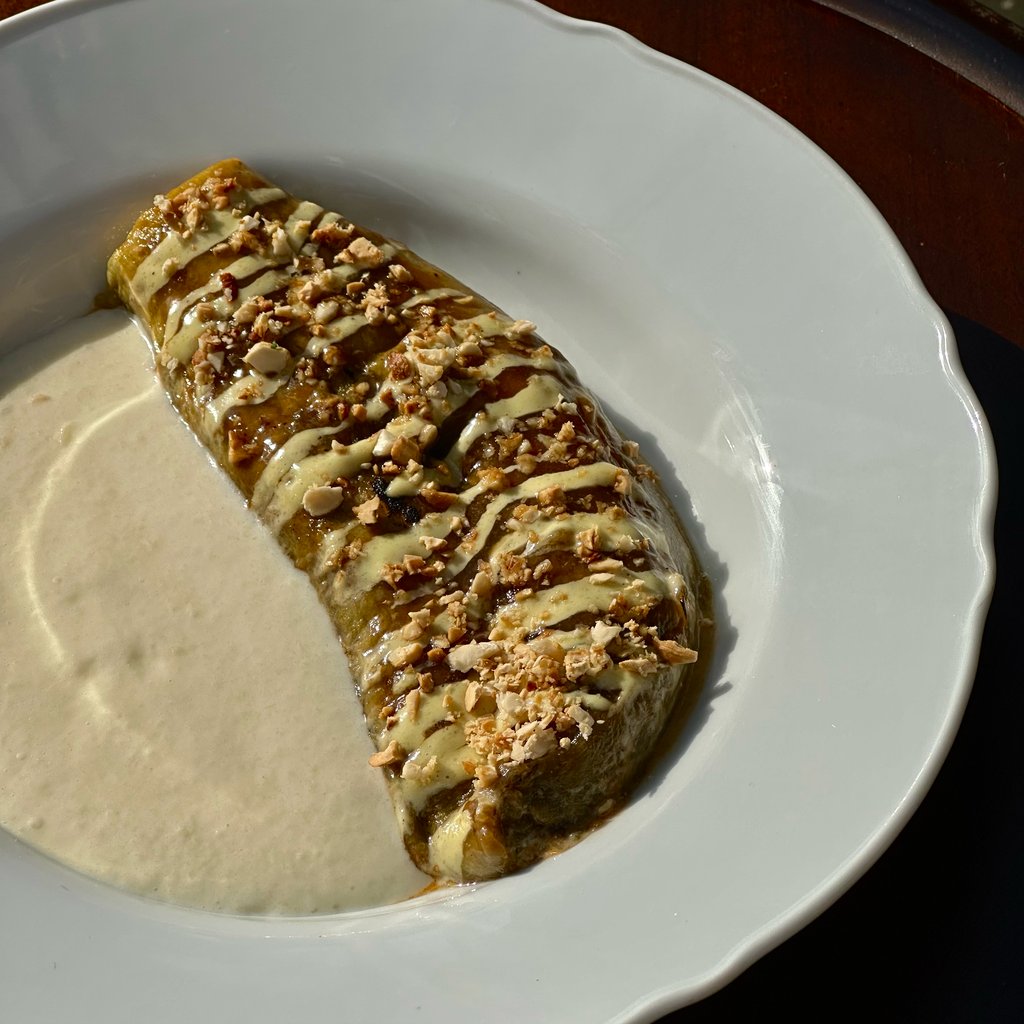 Roasted eggplant with minced beef