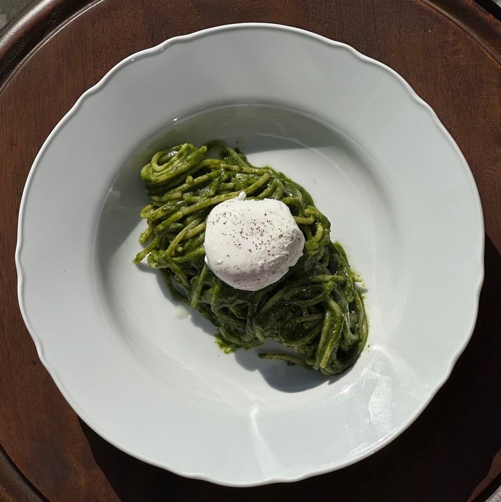 Pasta pesto d