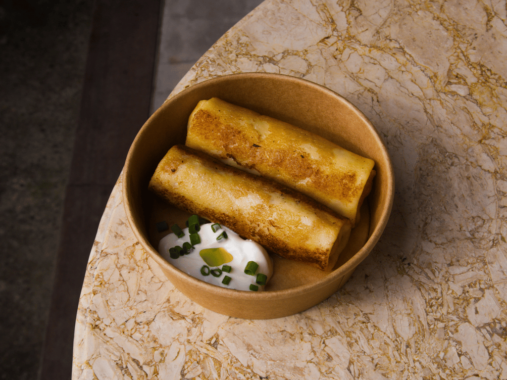 Crepes with chicken and mushrooms - Nyeppi delivery
