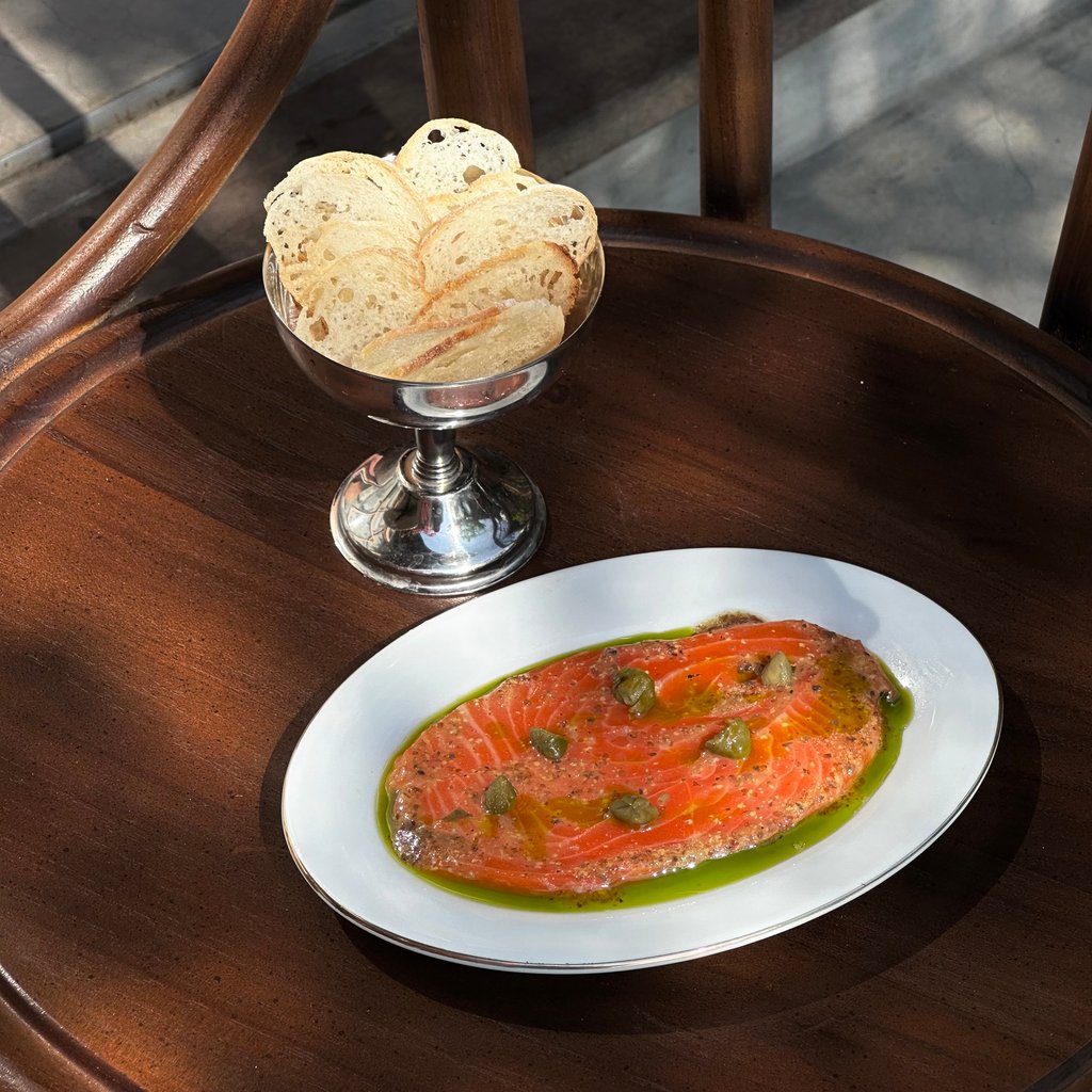 Salmon Crudo