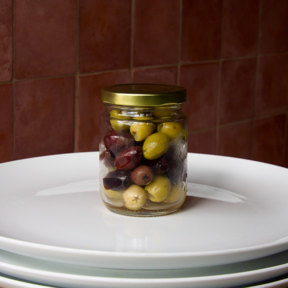 Olives mix 200 g. by jar
