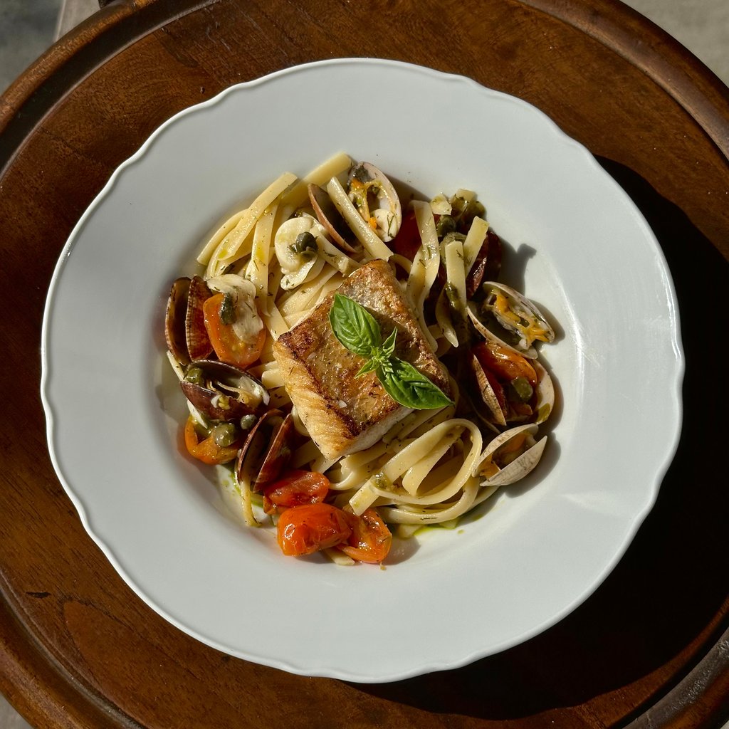 Pasta Red Snapper