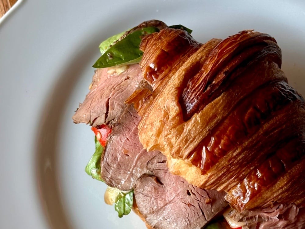 Roastbeef croissant