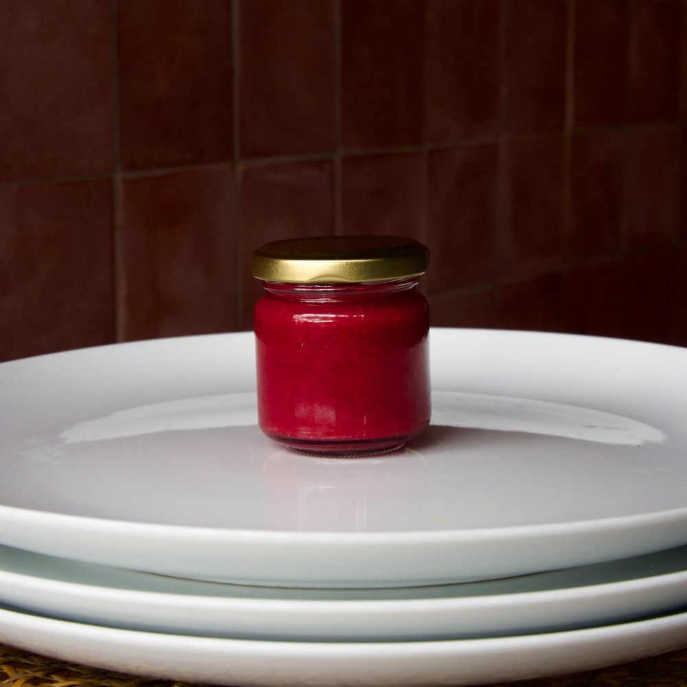 Raspberry jam 100g. by jar