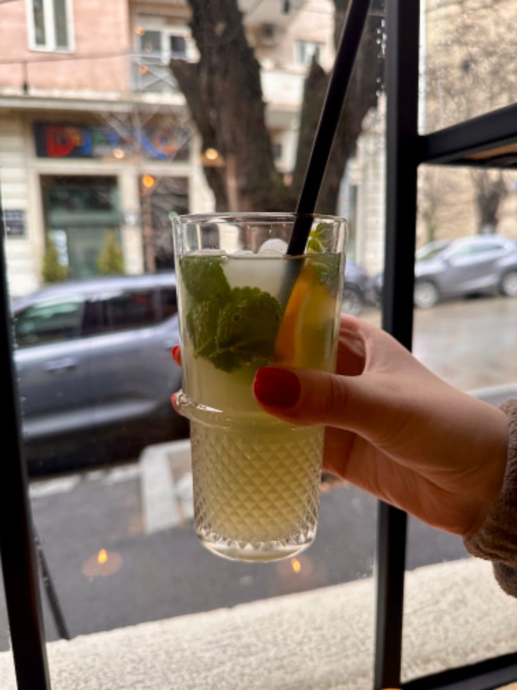 Homemade ginger lemonade
