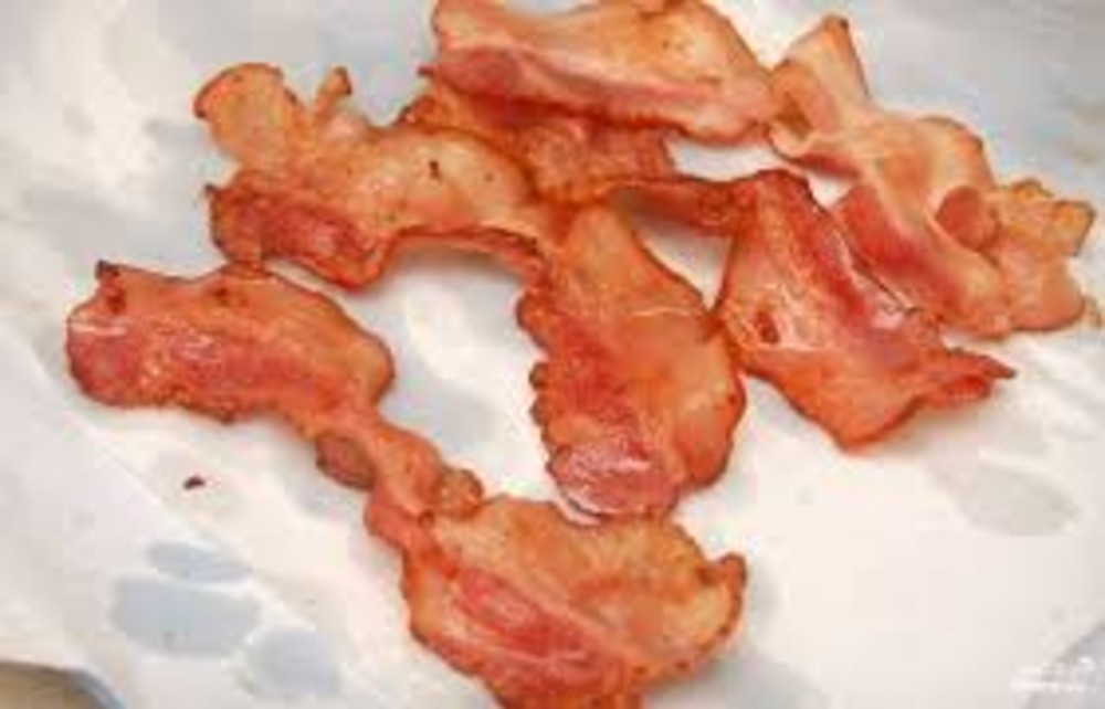 Бекон смажений (добавка) 50г