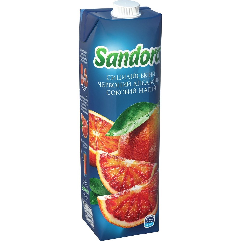 Сік Sandora  Апельсиновий нектар 0.95л