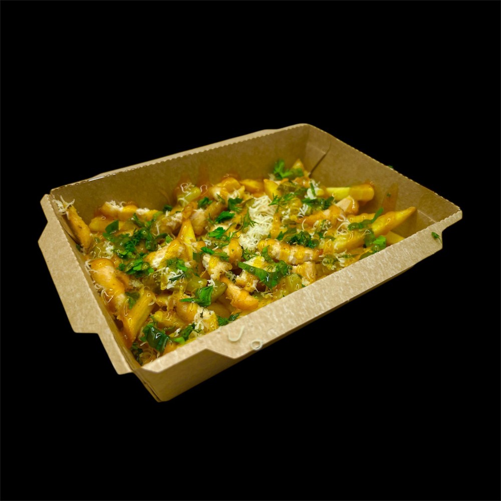 Картопля Фрі з Куркою та Сиром