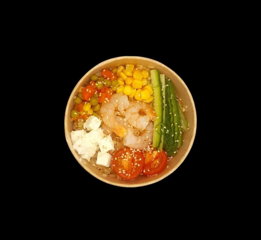 POKE BOWl з креветкою
