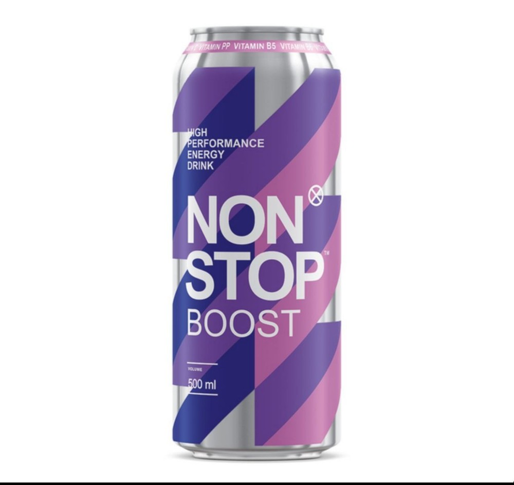 Напій Енергетичний Non Stop Boost 0.5л