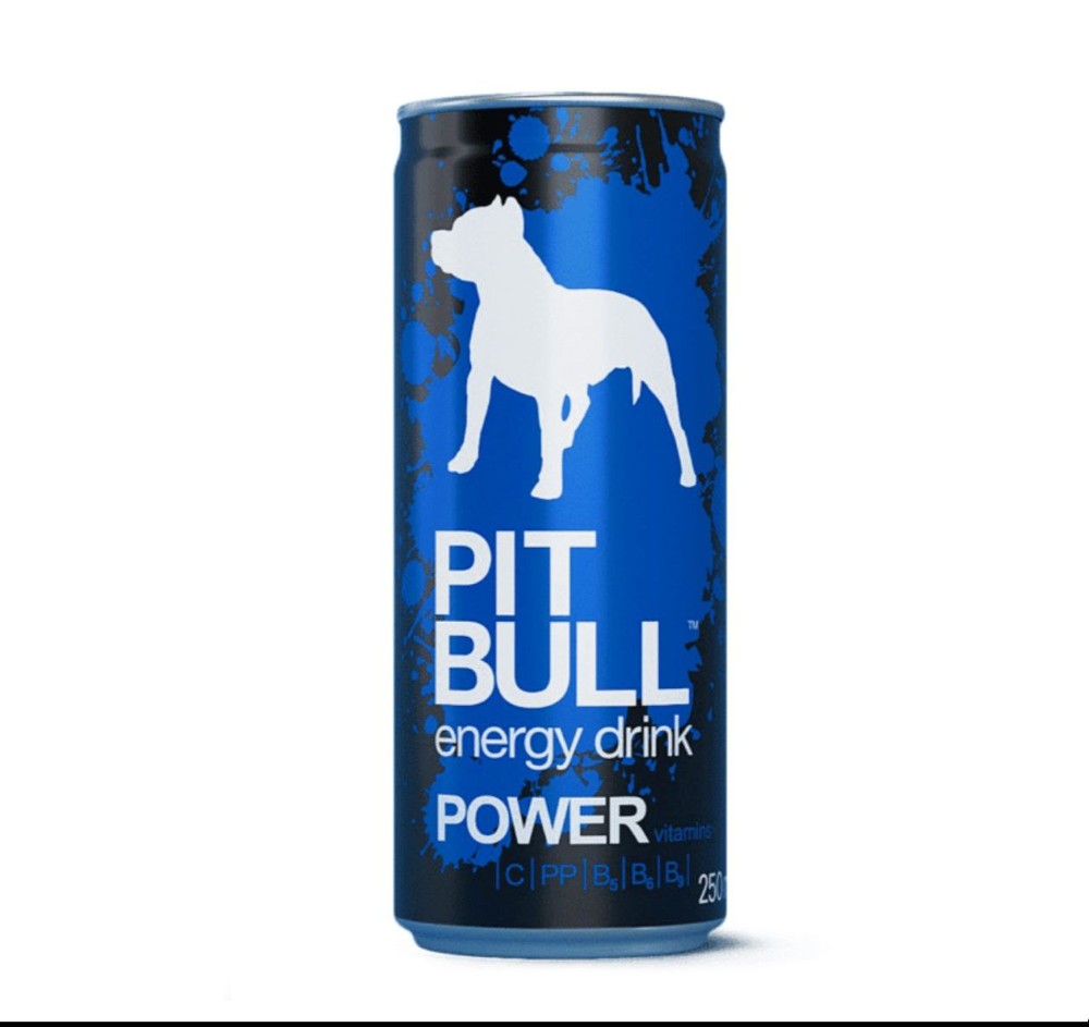 Напій Енергетичний Pit Bul Power синій 0.25л