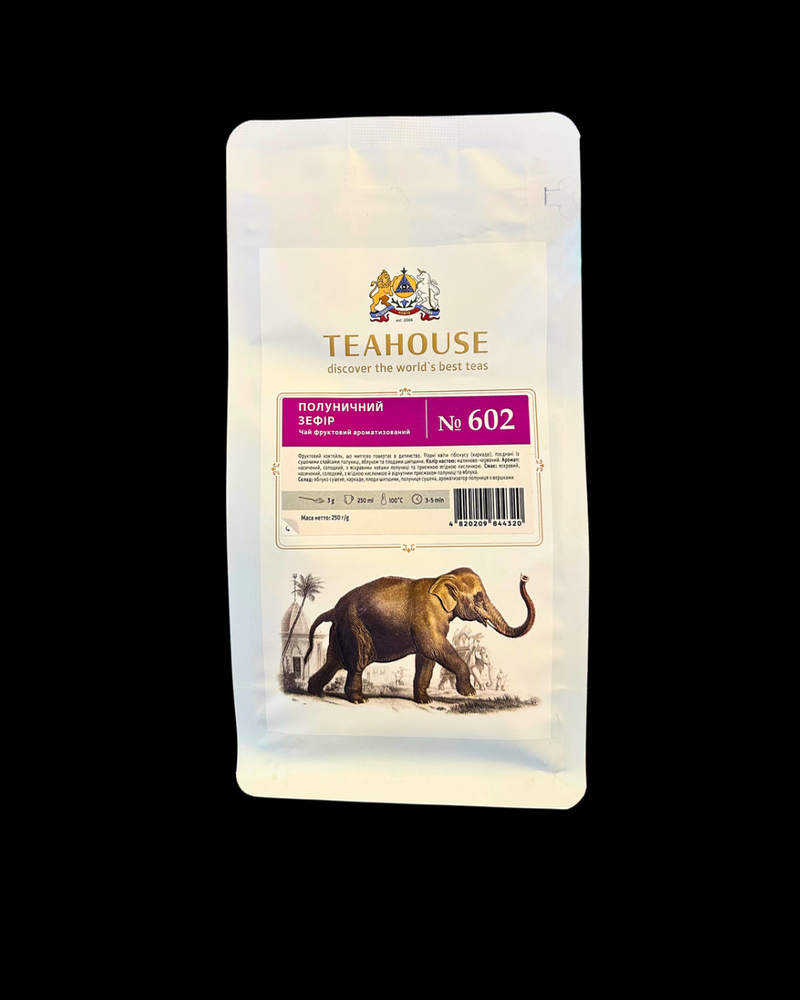 Чай фруктовий полуничний зефір