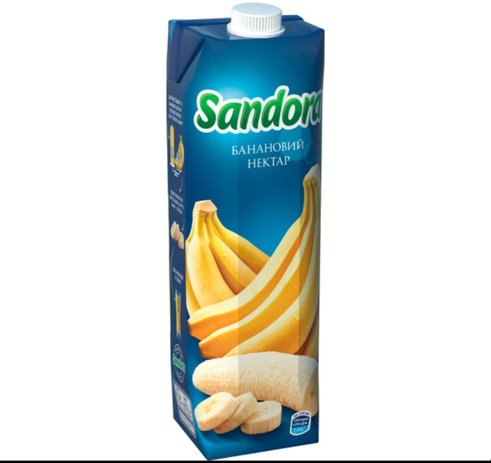 Сік Sandora Банановий 0,95л 