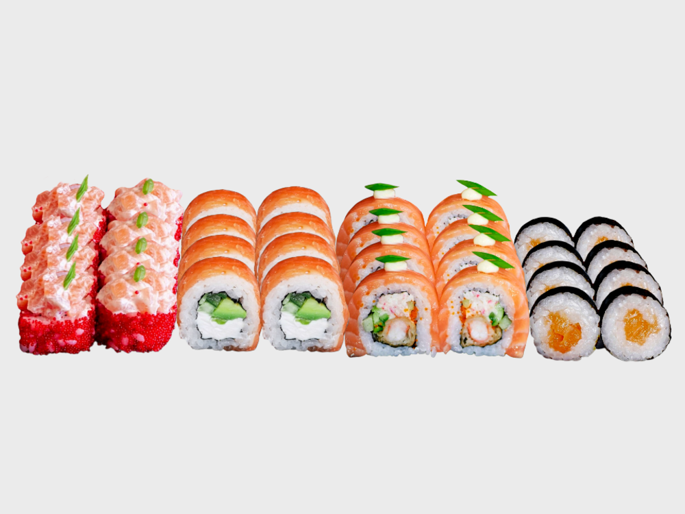 Лососевий люкс сет