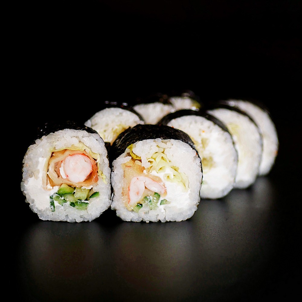 Футомакі з темпура креветкою