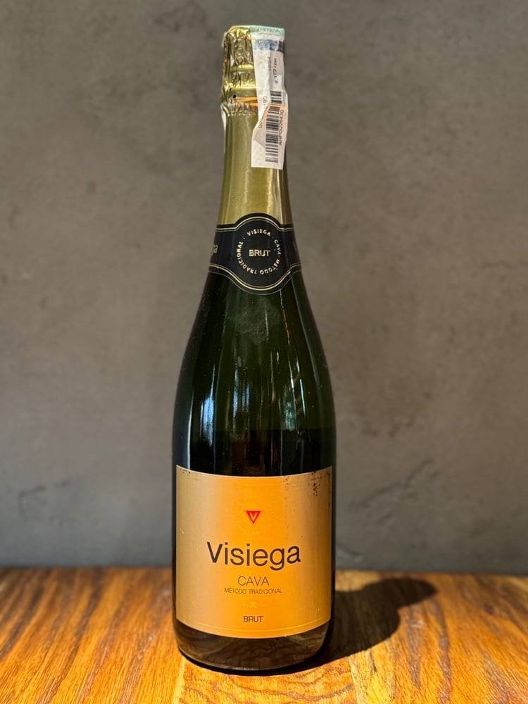 Вино ігристе біле Visiega CAVA Brut, 0,75 л