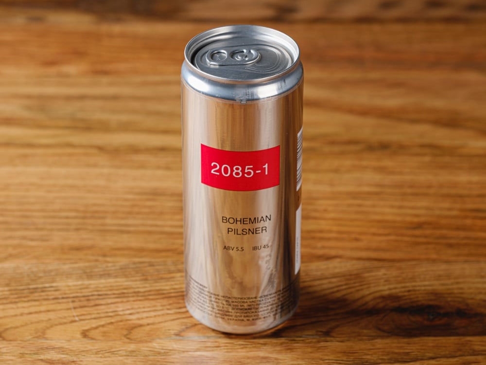 Пиво 2085 Bohemian Pilsner, 0,33 л