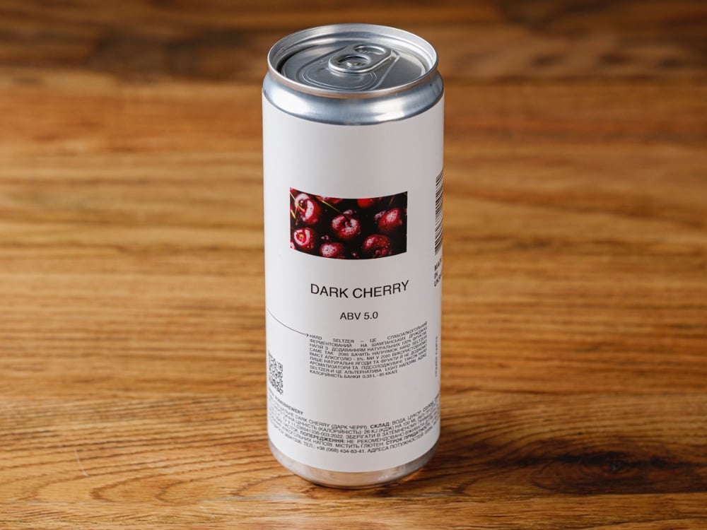 Пиво 2085 Hard Seltzer Dark Cherry, 0.33 л