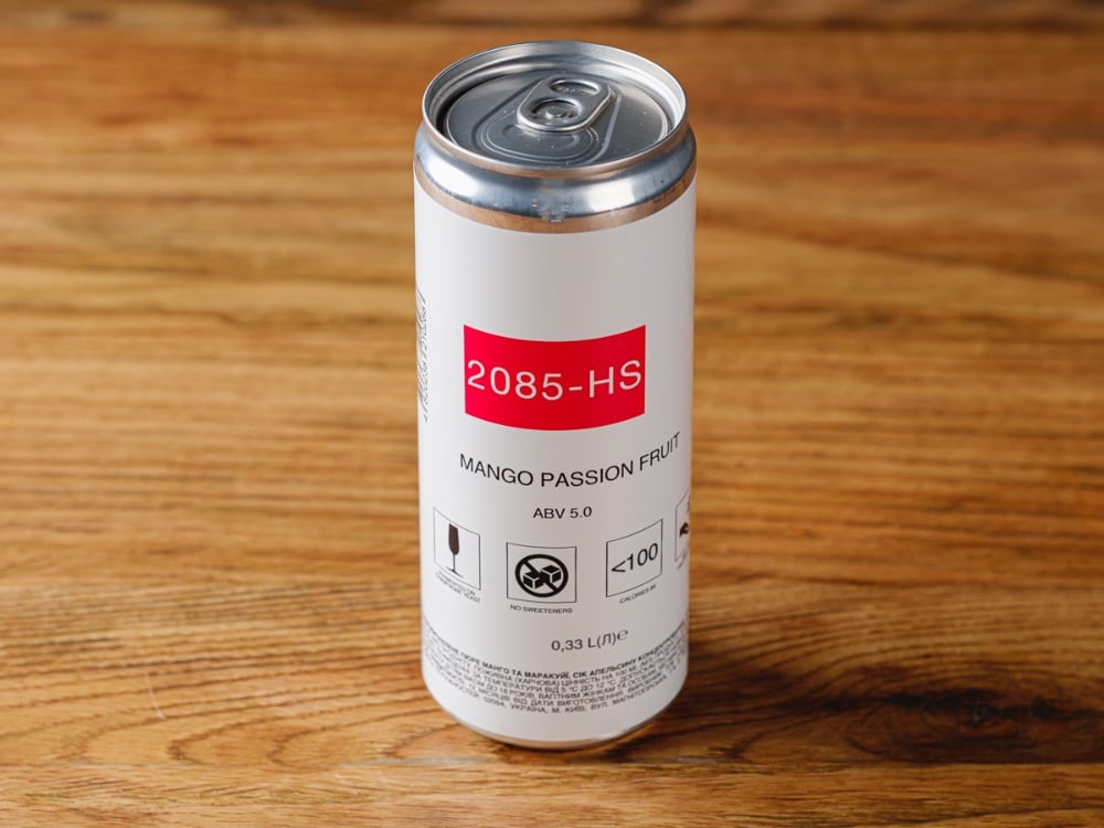 Пиво 2085 Hard Seltzer Mango Passionfruit, 0.33 л