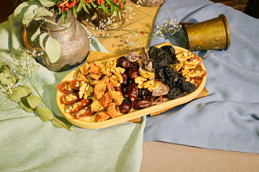 ქართული ნუგბარის ნაირსახეობა /  Georgian Traditional Sweets Platter 🅥