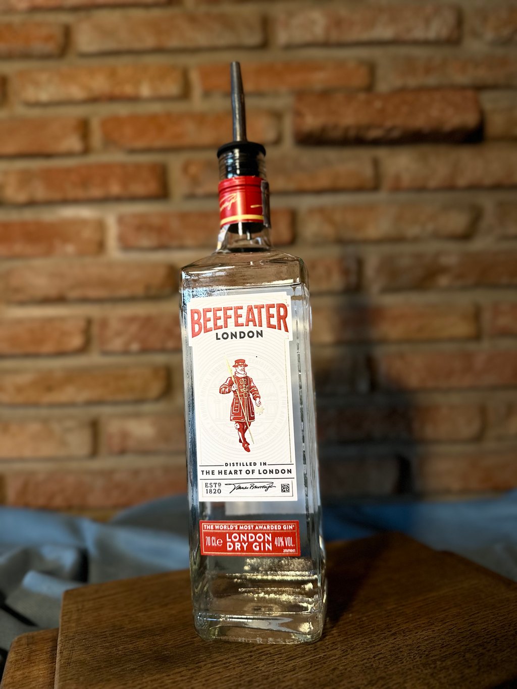 ჯინი "ბიფიტერი"-ჭიქა /  Beefeater glass