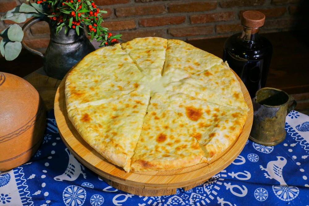 ხაჭაპური იმერული / Khachapuri Imeretian Ⓥ