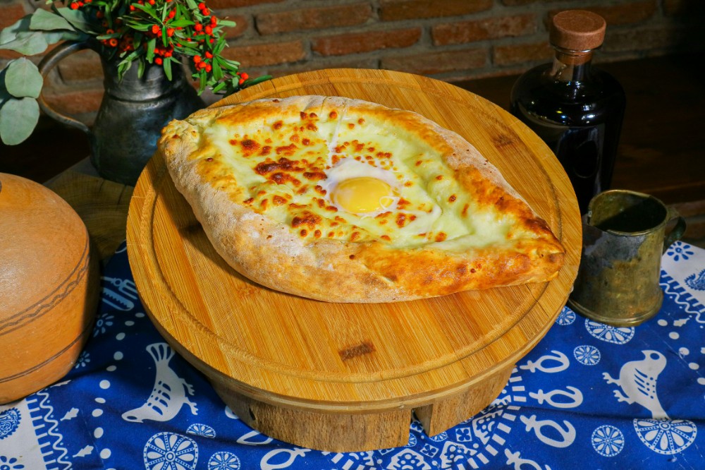 ხაჭაპური აჭარული / Khachapuri Adjarian Ⓥ
