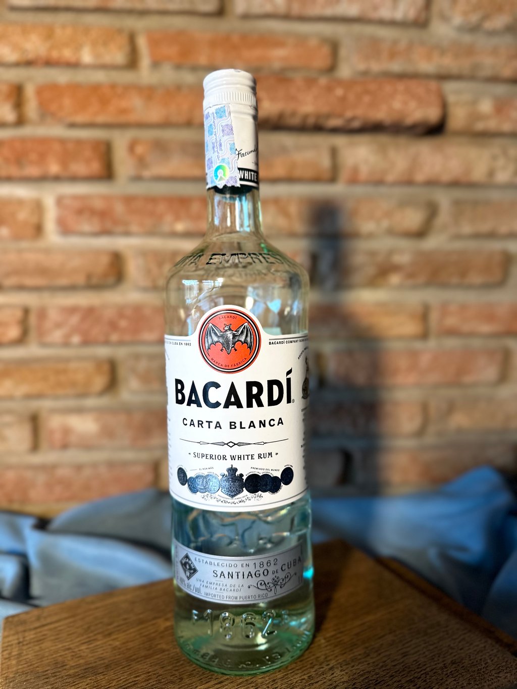 რომი "კარტა ბლანკა"-ჭიქა / Bacardi Carta Blanca glass