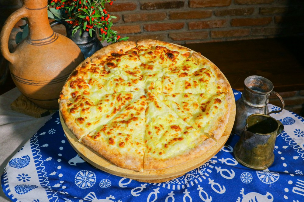 ხაჭაპური მეგრული / Khachapuri Megrelian Ⓥ
