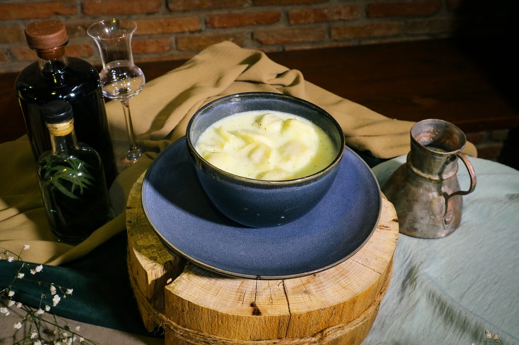 პელმენის წვნიანი / Pilmeni (Meat Dumpling) Soup