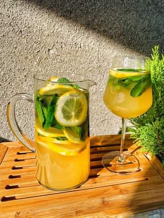 ჯინჯერ-ლიმონი ჭიქა / Ginger Lemon Glass