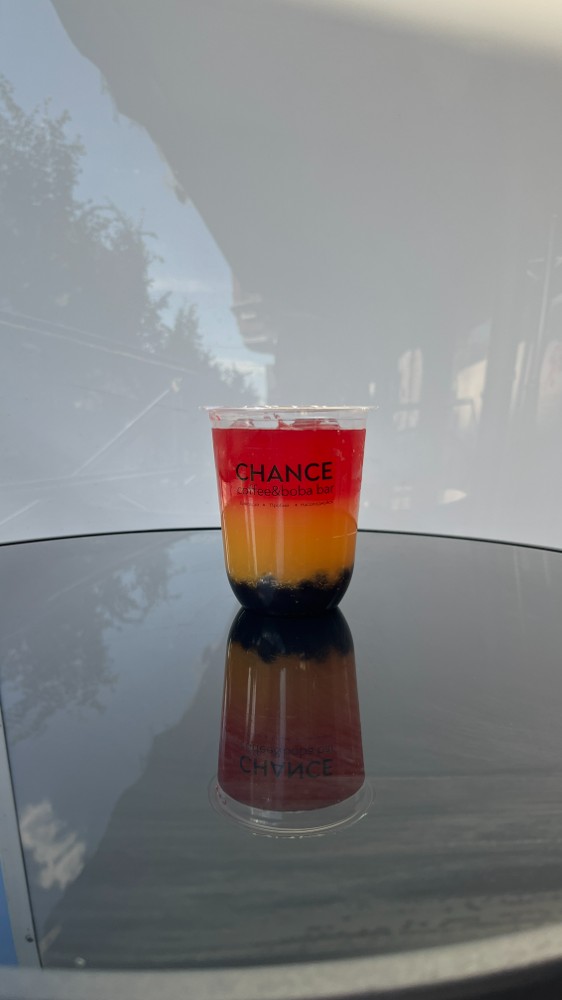 Orange matcha Bubble